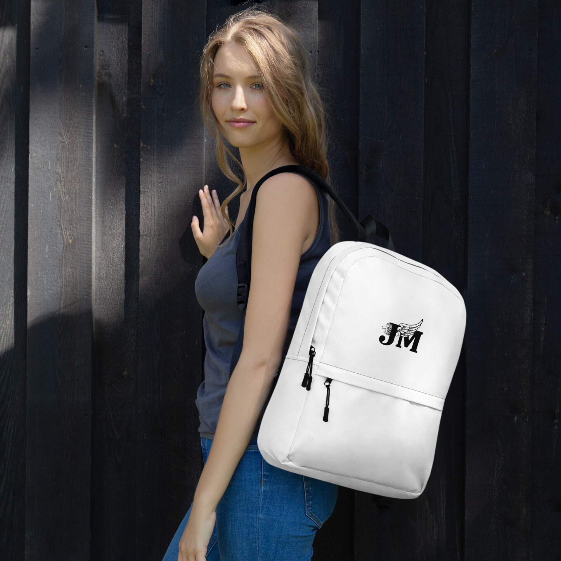 White Backpack 3 White Backpack - Image 3