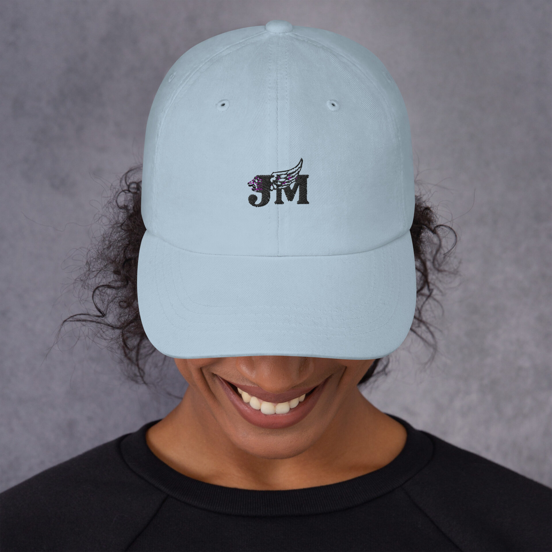 Dad hat with black logo 10 Dad hat with black logo - Image 10