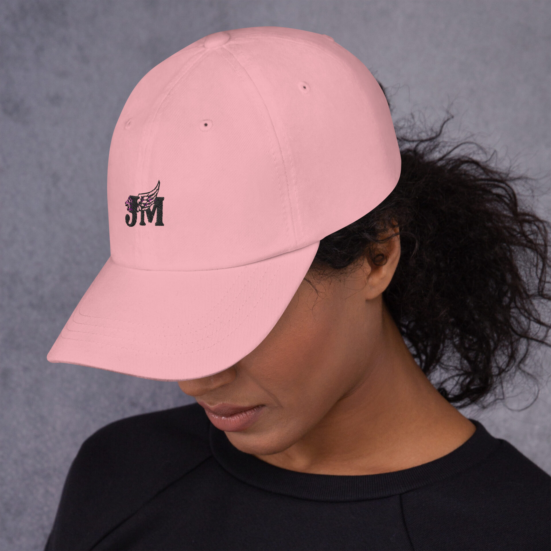 Dad hat with black logo 8 Dad hat with black logo - Image 8