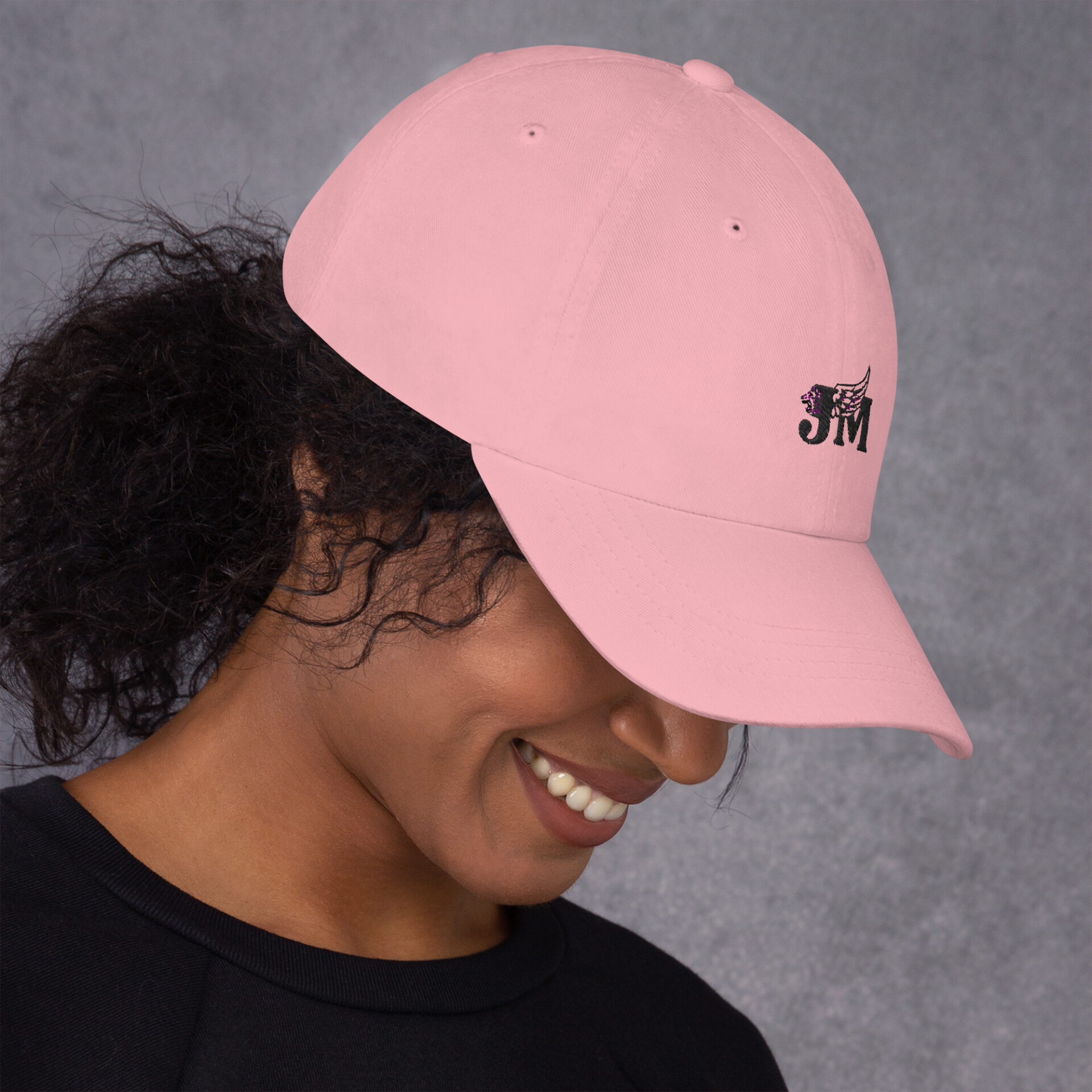 Dad hat with black logo 9 Dad hat with black logo - Image 9