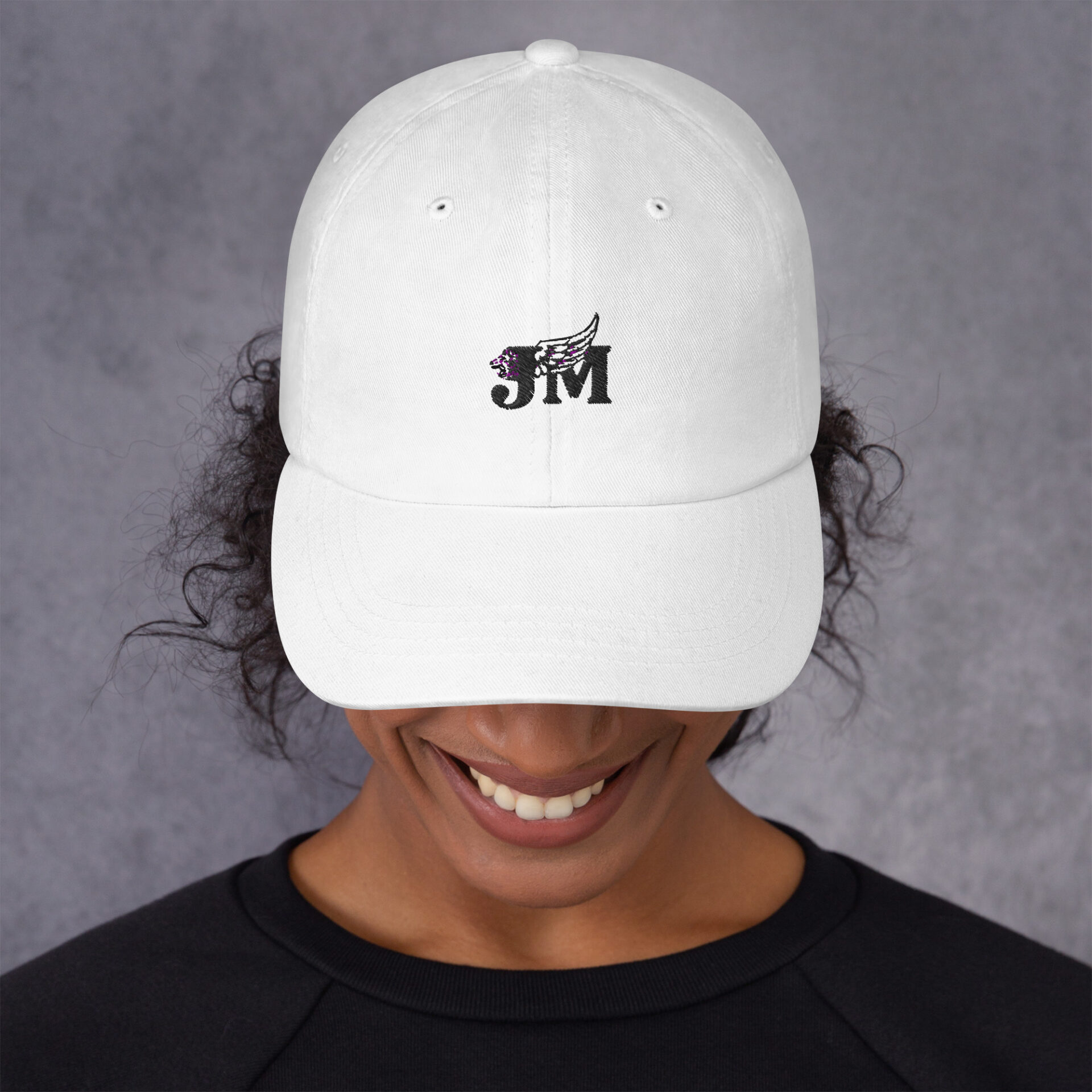 Dad hat with black logo 13 Dad hat with black logo - Image 13