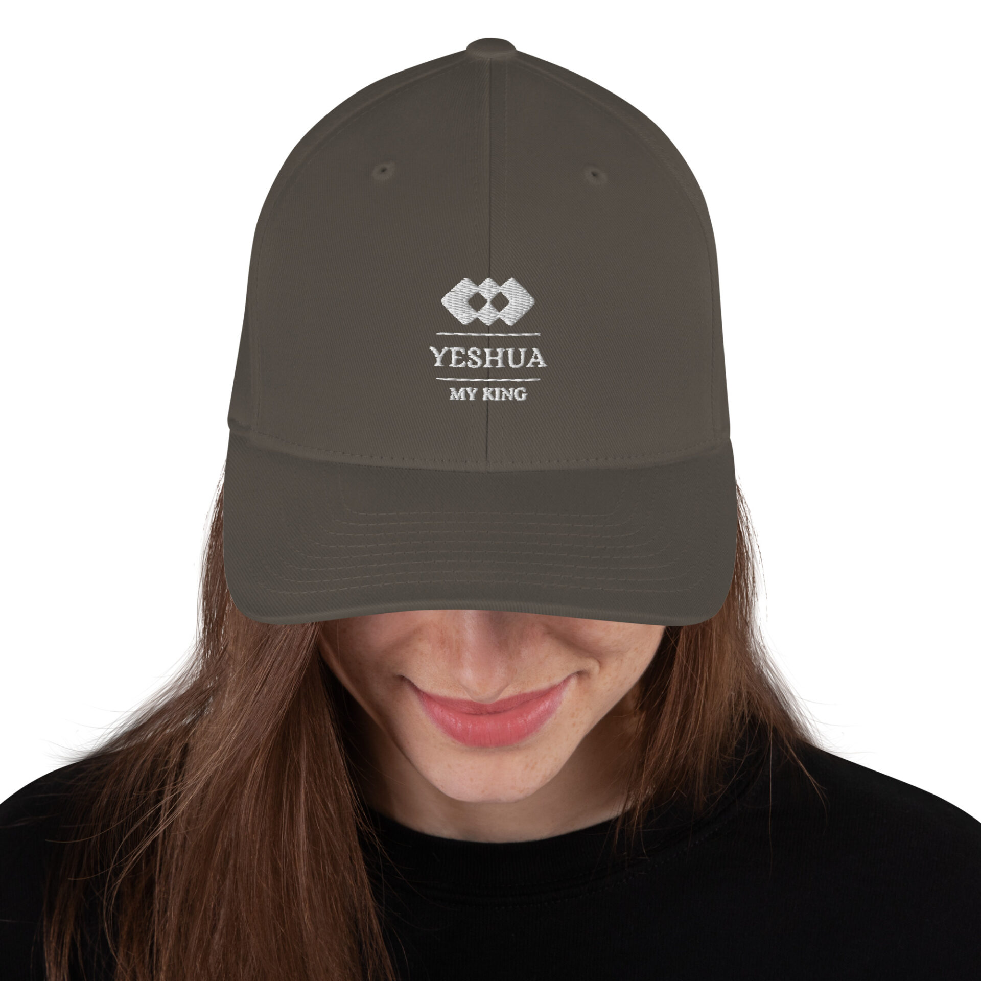 Structured Twill Cap with a Yeshua trangle Logo 13 Structured Twill Cap with a Yeshua trangle Logo - Image 13