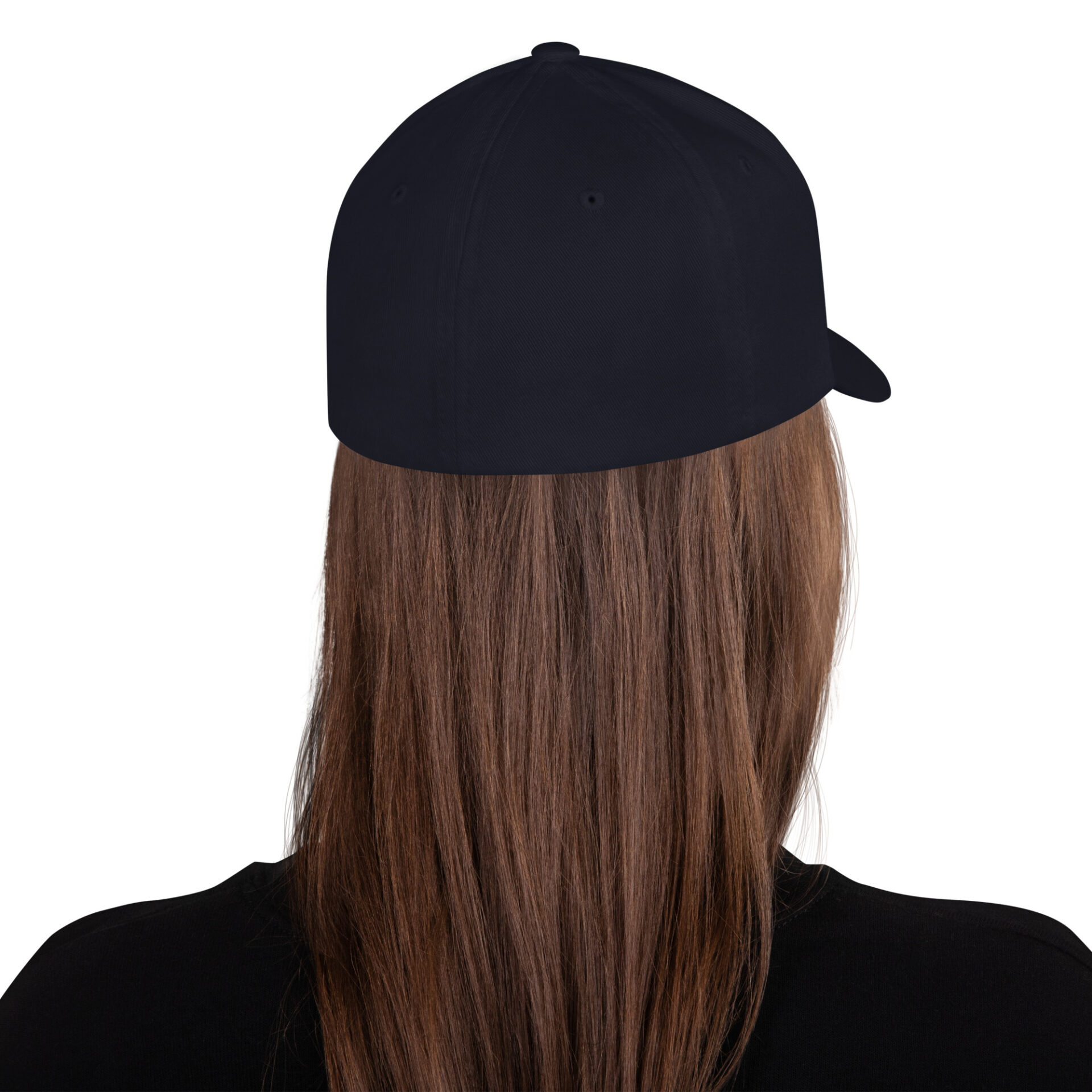 Structured Twill Cap with Orange Logo 6 Structured Twill Cap with Orange Logo - Image 6