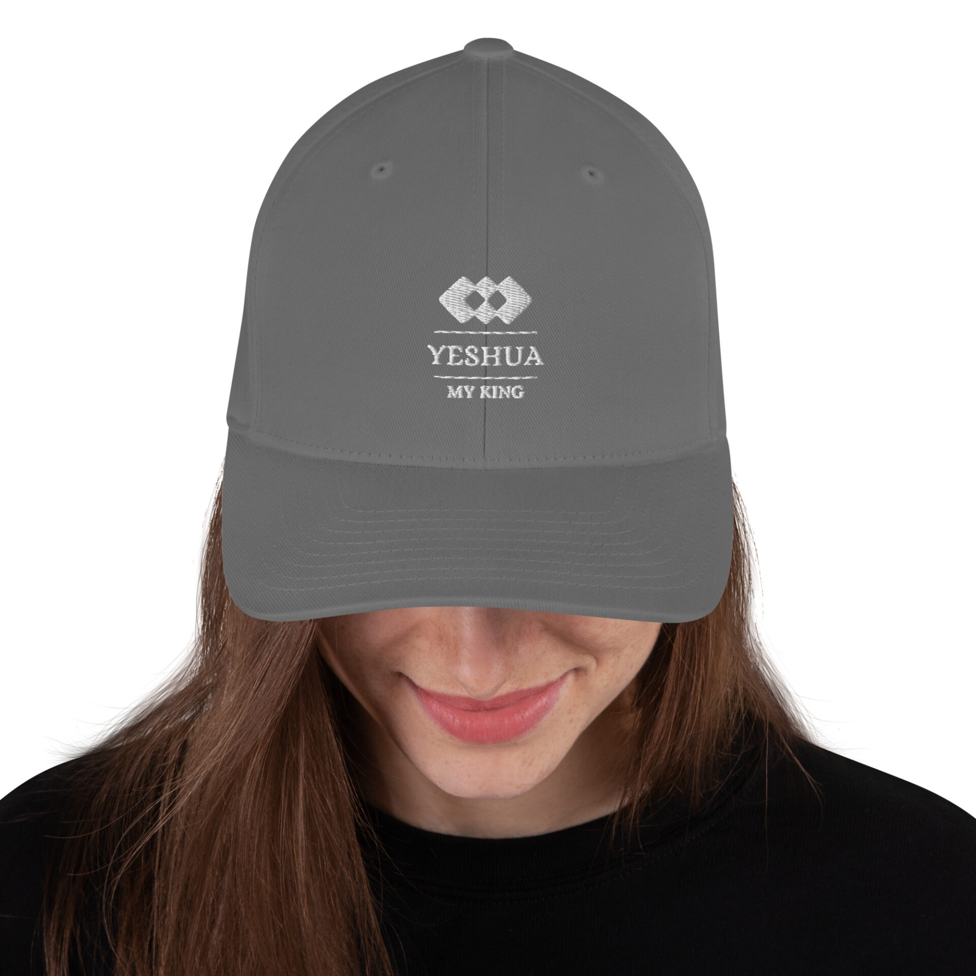 Structured Twill Cap with a Yeshua trangle Logo 15 Structured Twill Cap with a Yeshua trangle Logo - Image 15