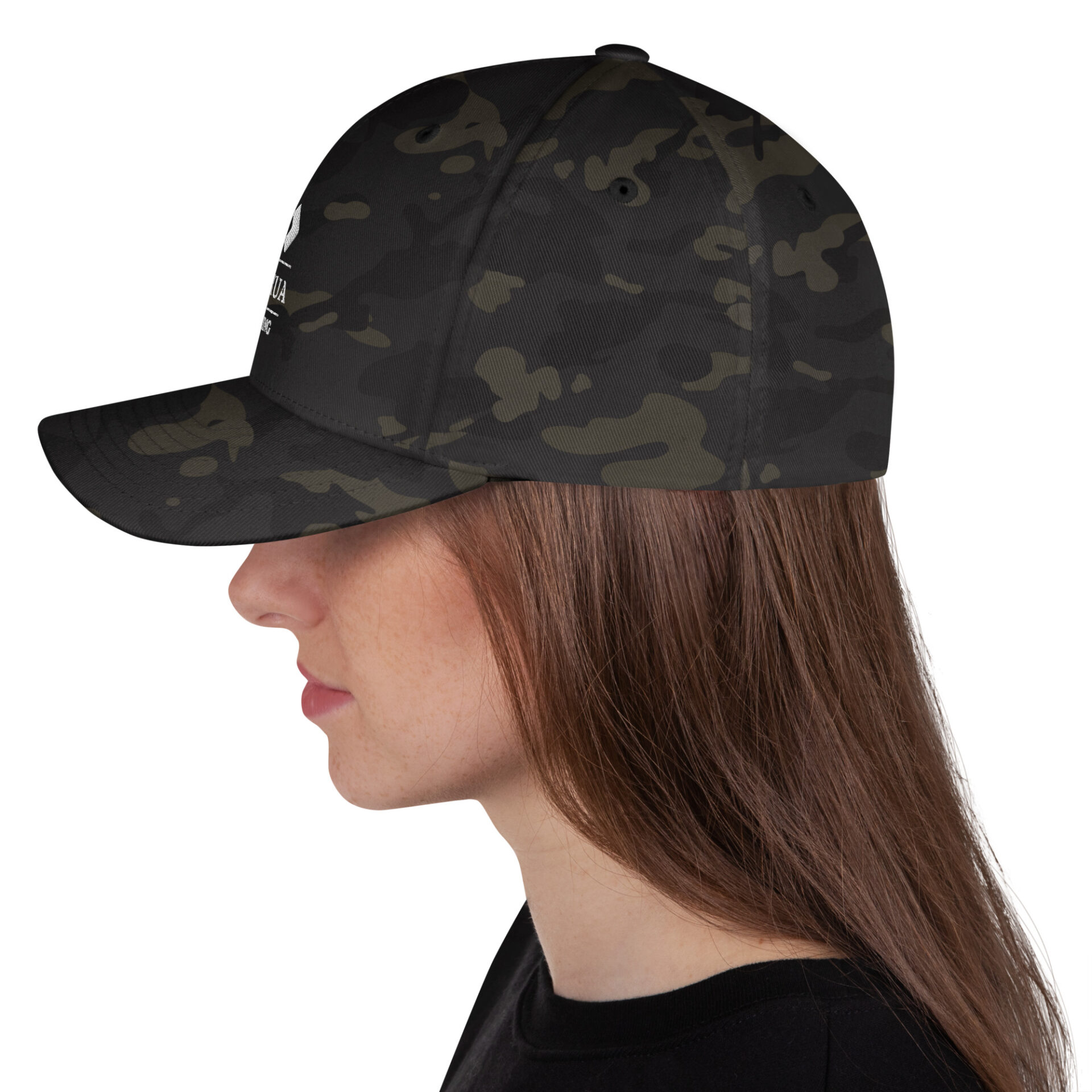Structured Twill Cap with a Yeshua trangle Logo 2 Structured Twill Cap with a Yeshua trangle Logo - Image 2