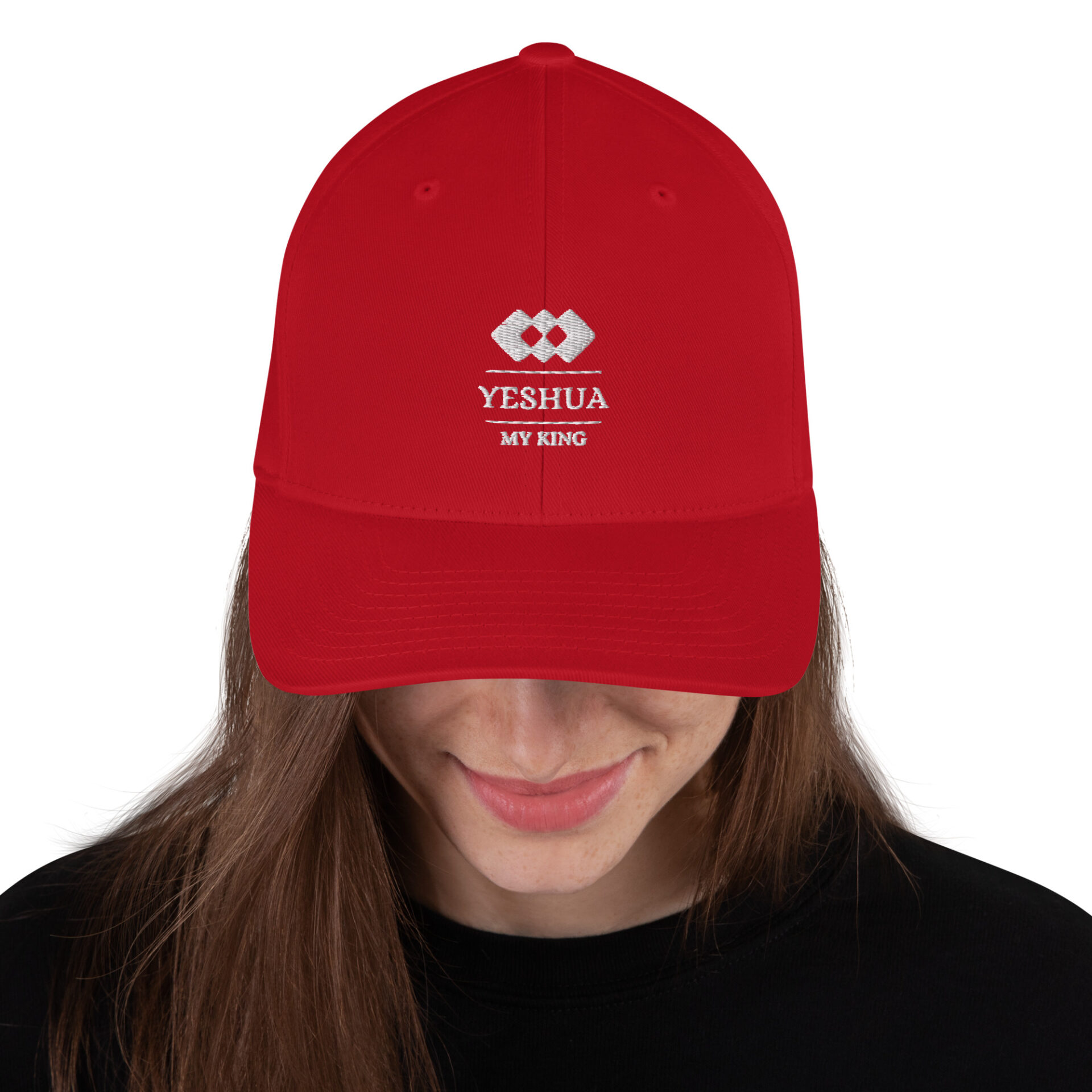Structured Twill Cap with a Yeshua trangle Logo 9 Structured Twill Cap with a Yeshua trangle Logo - Image 9