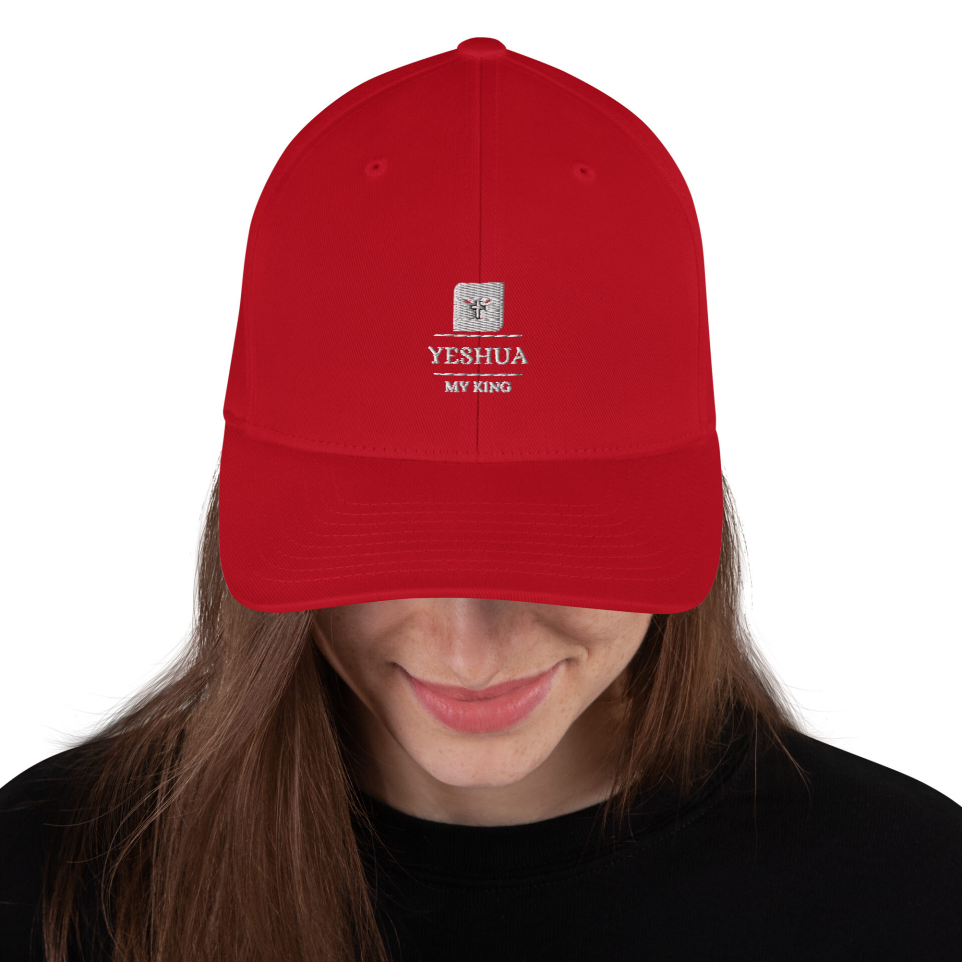 Structured Twill Cap with a Yeshua Logo 9 Structured Twill Cap with a Yeshua Logo - Image 9