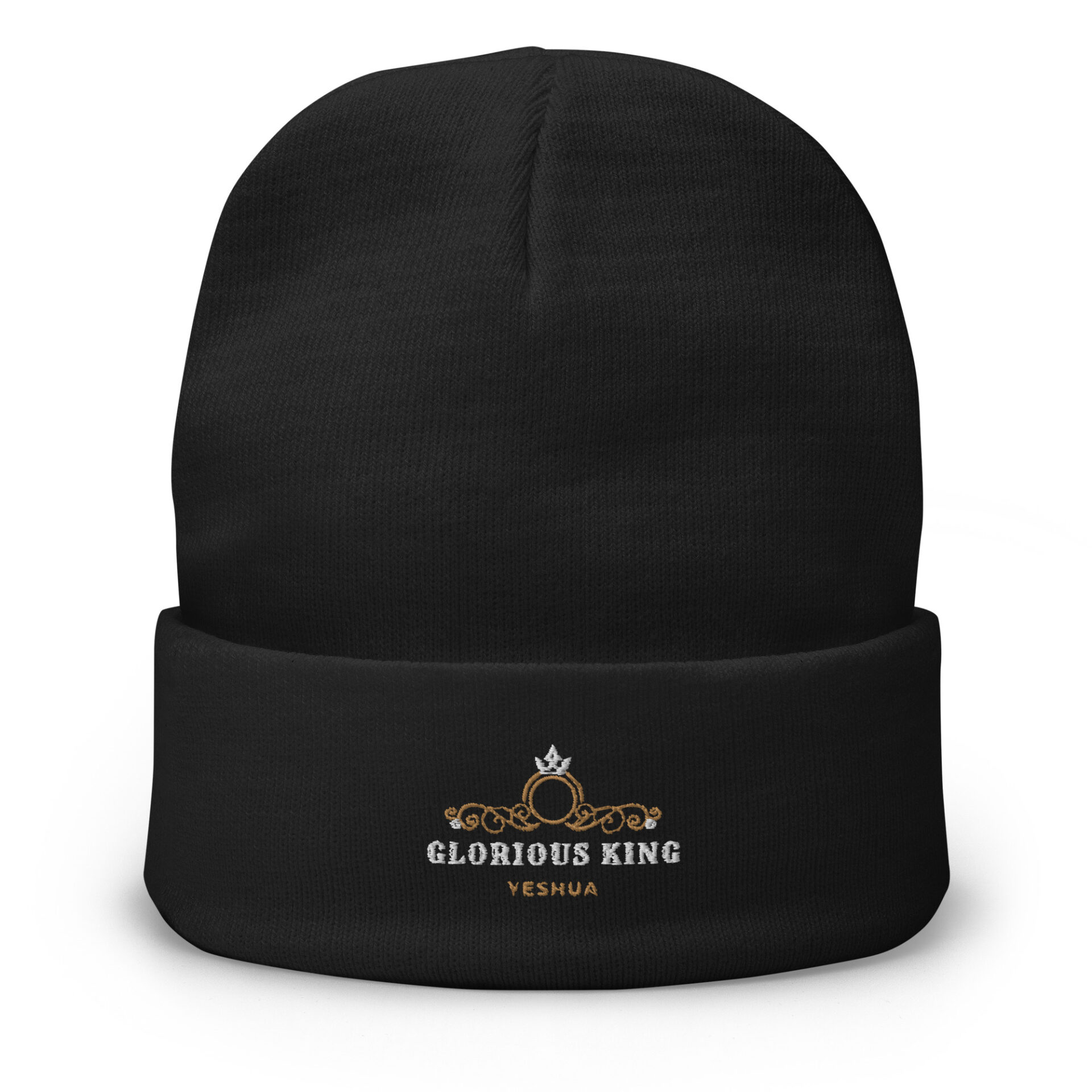 Embroidered Beanie with a Glorious King logo 1 Embroidered Beanie with a Glorious King logo