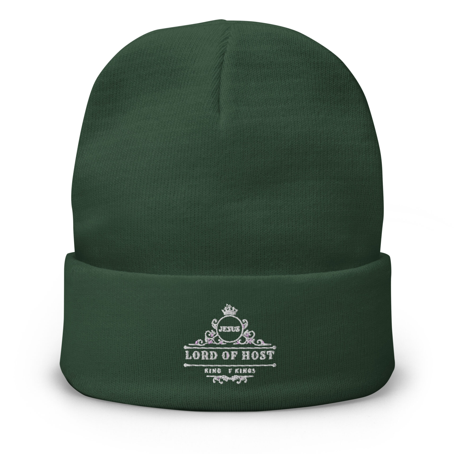 Embroidered Beanie with a Lord of Host logo 4 Embroidered Beanie with a Lord of Host logo - Image 4