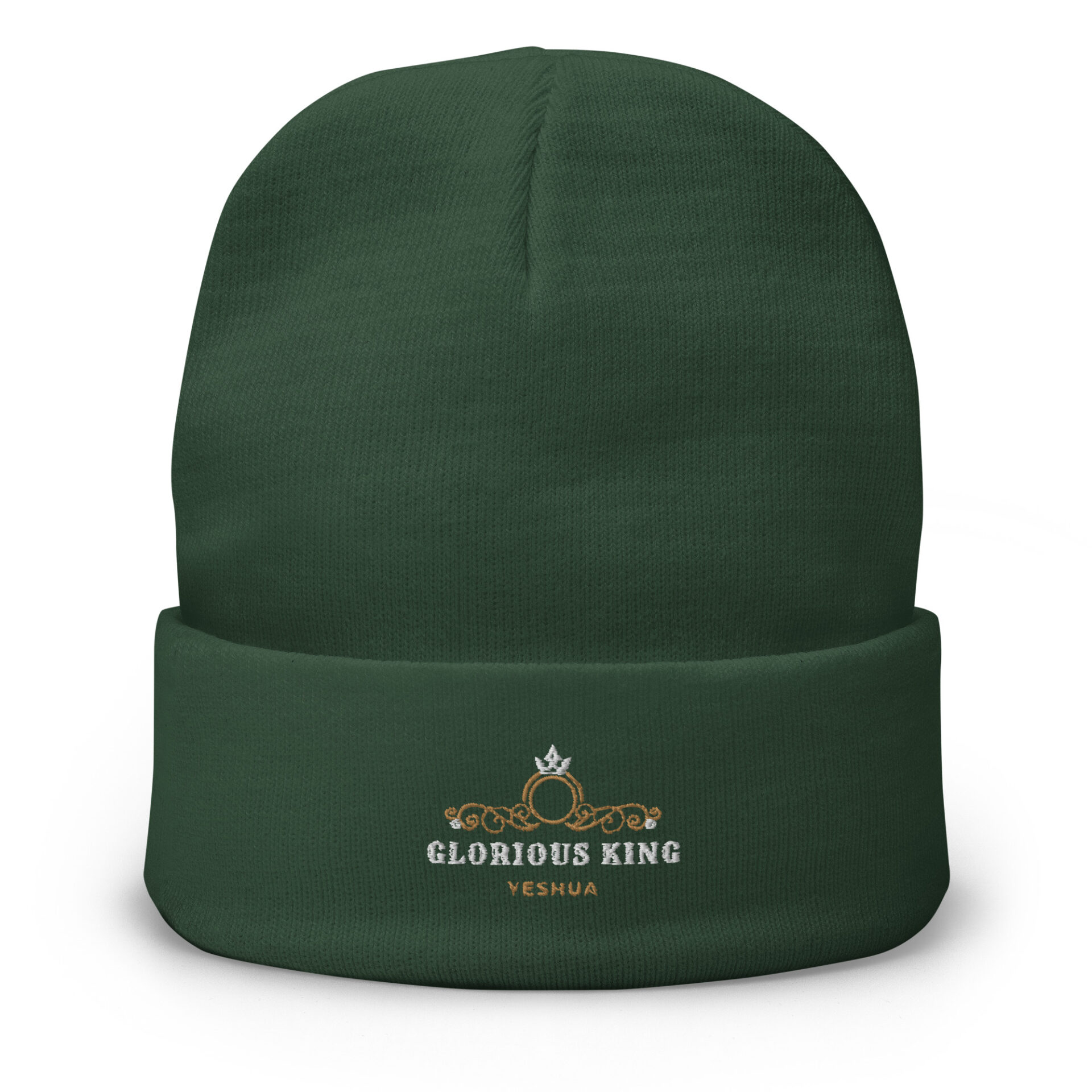 Embroidered Beanie with a Glorious King logo 4 Embroidered Beanie with a Glorious King logo - Image 4