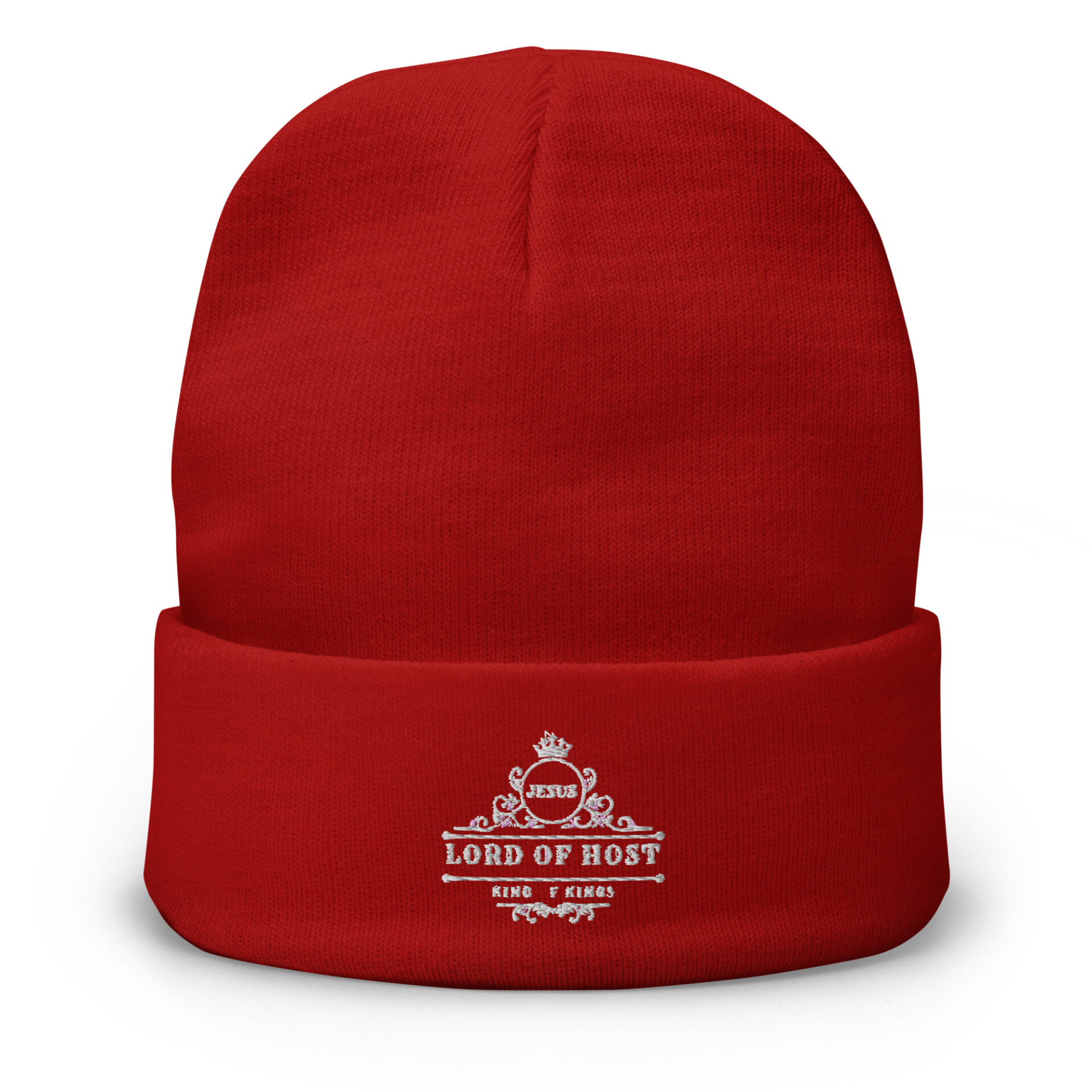 Embroidered Beanie with a Lord of Host logo 3 Embroidered Beanie with a Lord of Host logo - Image 3