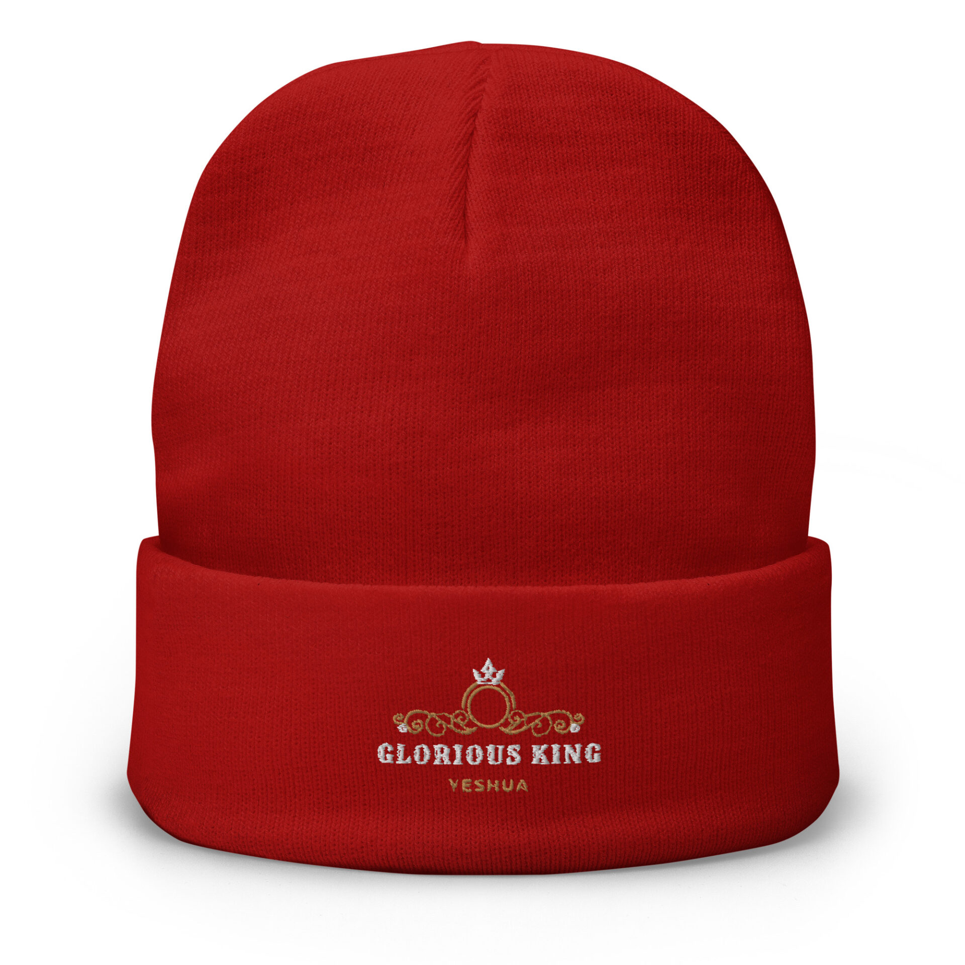 Embroidered Beanie with a Glorious King logo 3 Embroidered Beanie with a Glorious King logo - Image 3