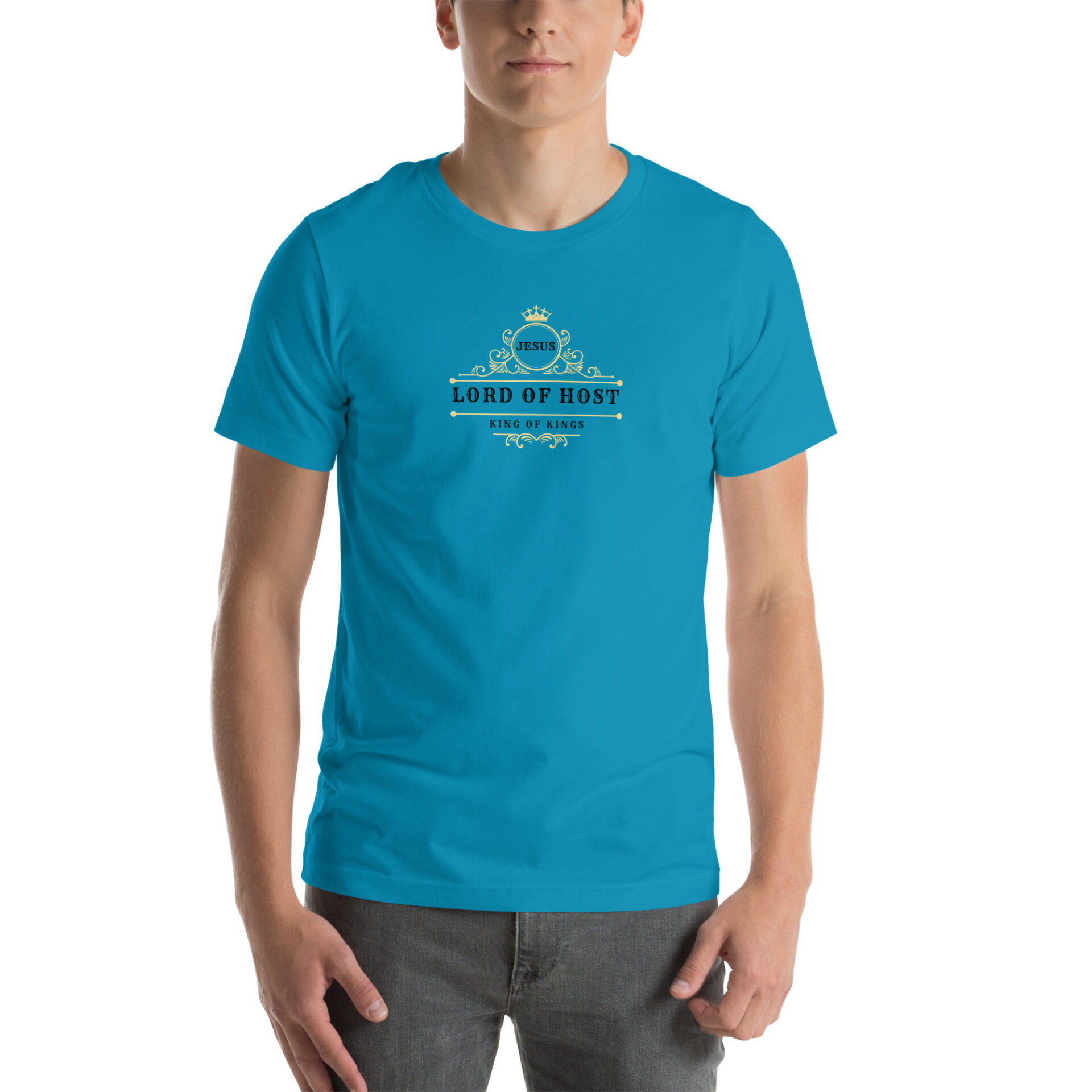 Unisex t-shirt with a Lord of Host logo 2 Unisex t-shirt with a Lord of Host logo - Image 2