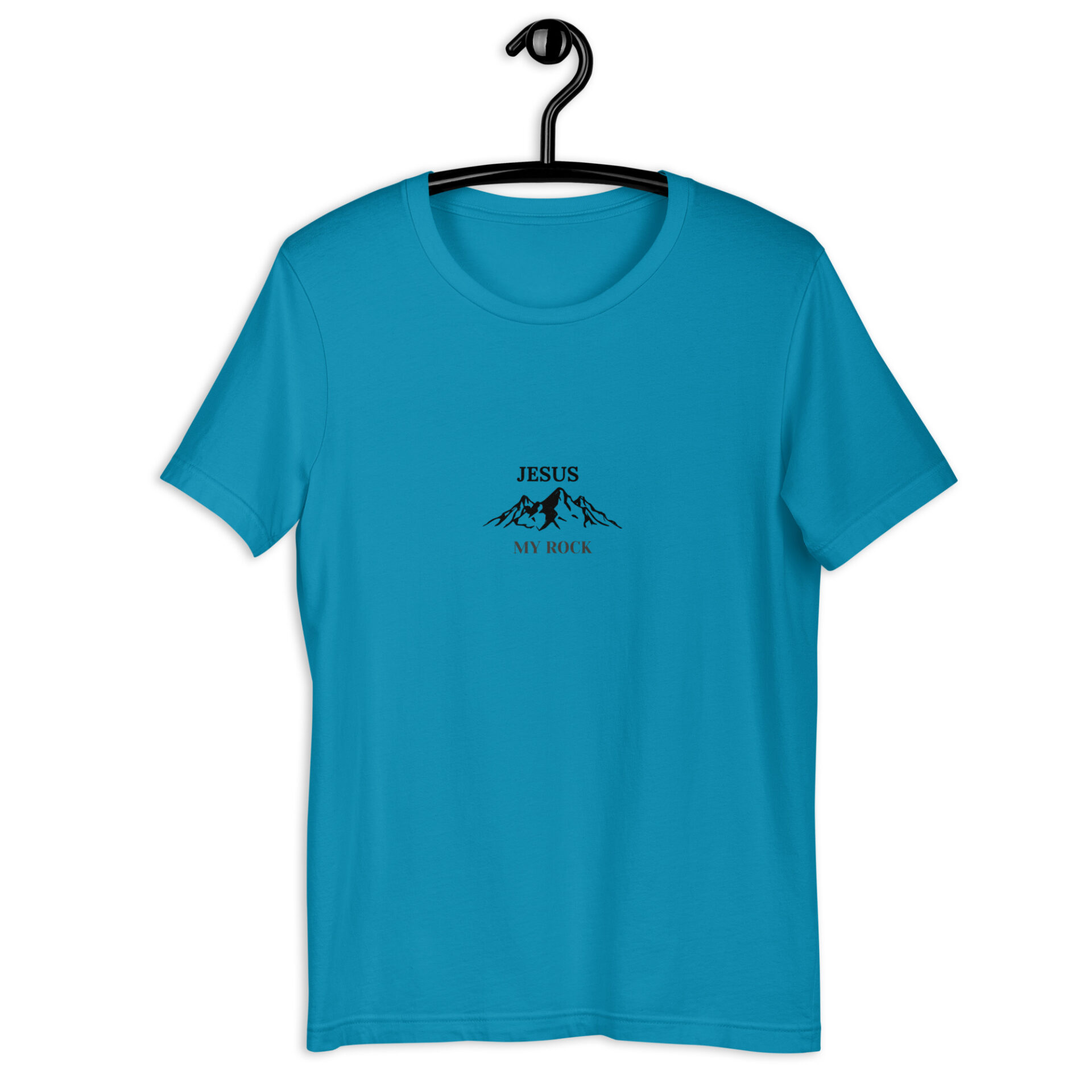 Unisex t-shirt with a Jesus my Rock logo 2 Unisex t-shirt with a Jesus my Rock logo - Image 2