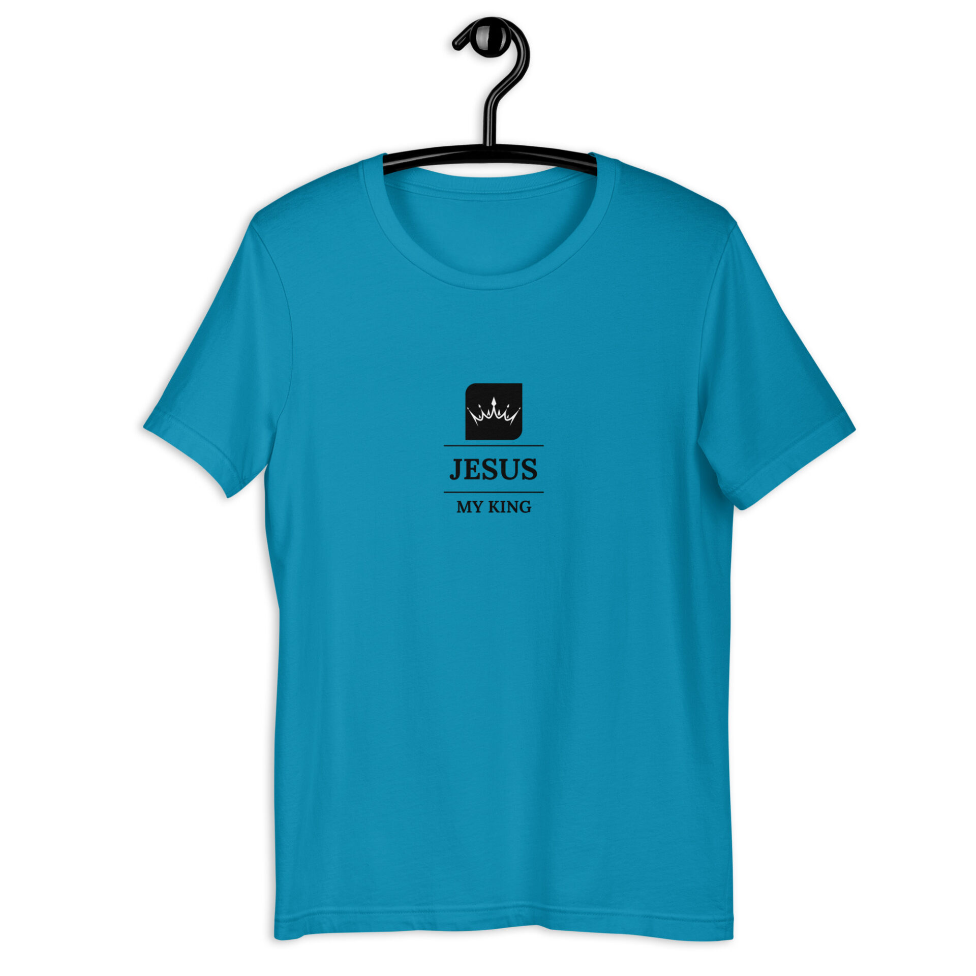 Unisex t-shirt with a Jesus my King Crown logo 3 Unisex t-shirt with a Jesus my King Crown logo - Image 3
