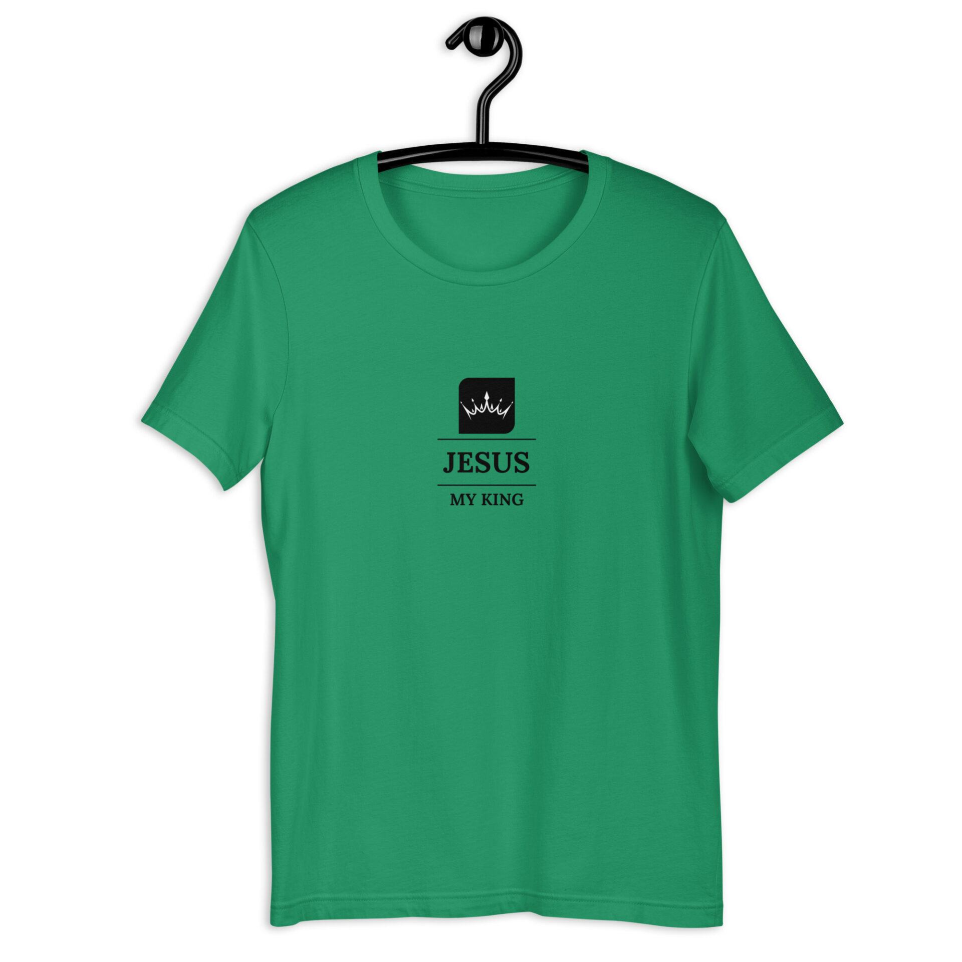 Unisex t-shirt with a Jesus my King Crown logo 4 Unisex t-shirt with a Jesus my King Crown logo - Image 4