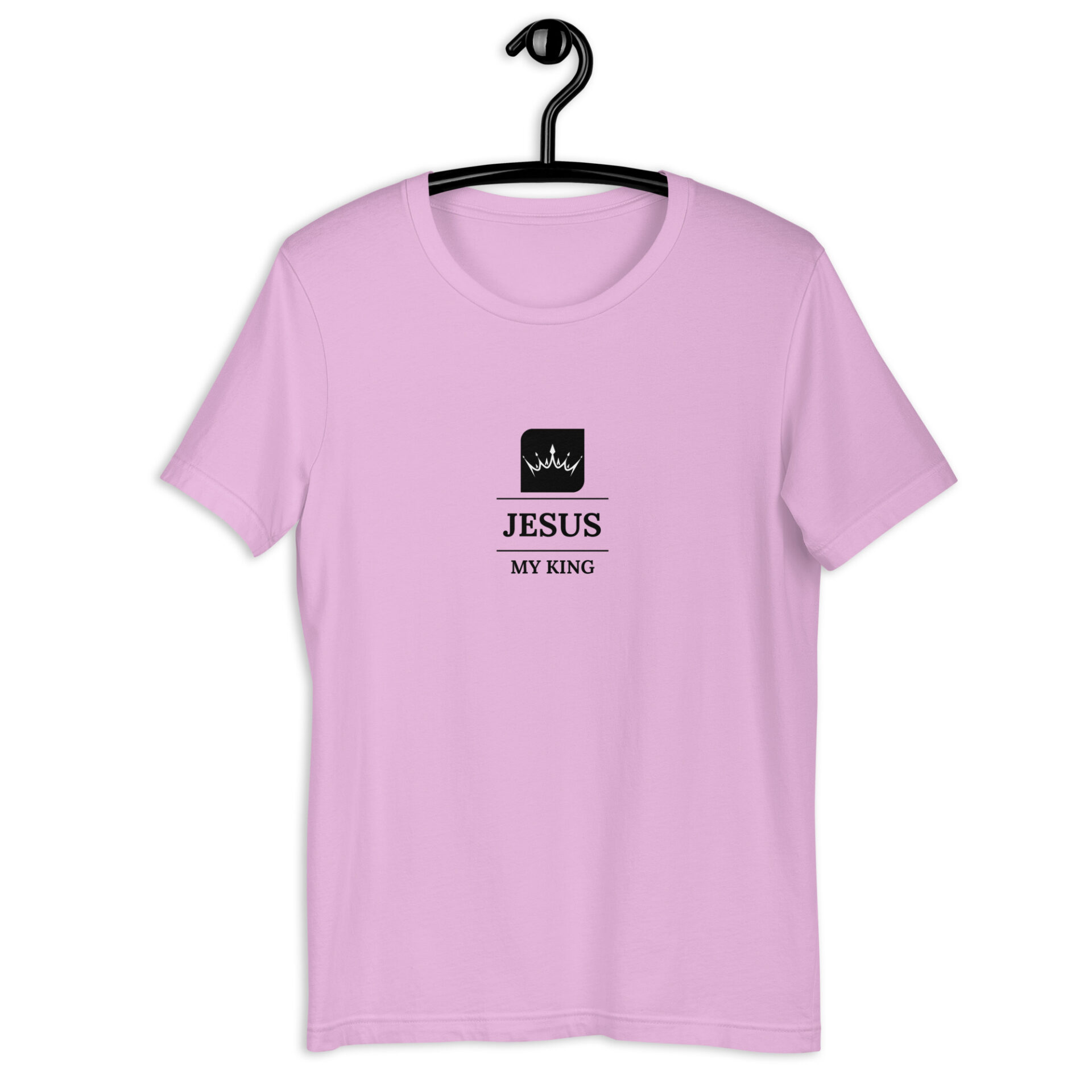 Unisex t-shirt with a Jesus my King Crown logo 8 Unisex t-shirt with a Jesus my King Crown logo - Image 8