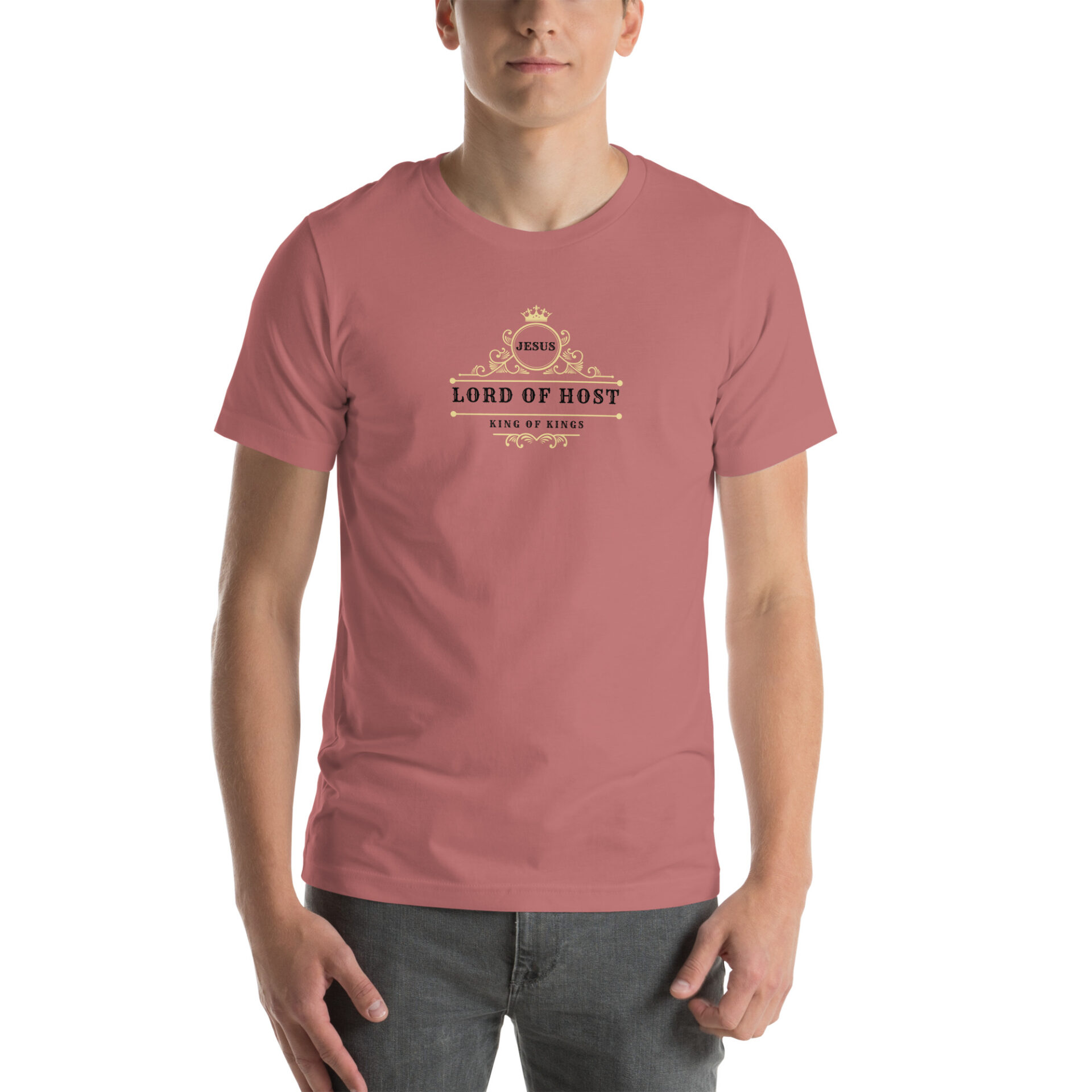 Unisex t-shirt with a Lord of Host logo 4 Unisex t-shirt with a Lord of Host logo - Image 4